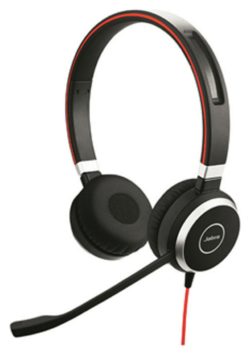 Jabra Evolve 40 Wireless Stereo Headset - Black.